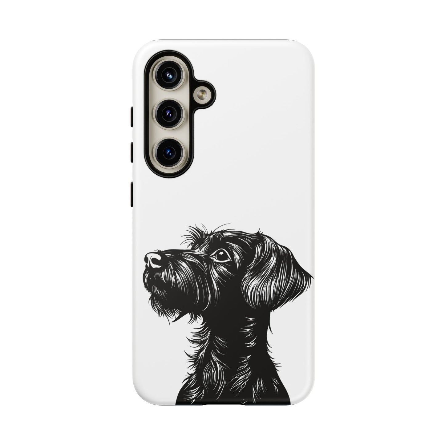 Simple Wire Haired Dachshund Mens Phone Case - Dog Apple Pixel Galaxy