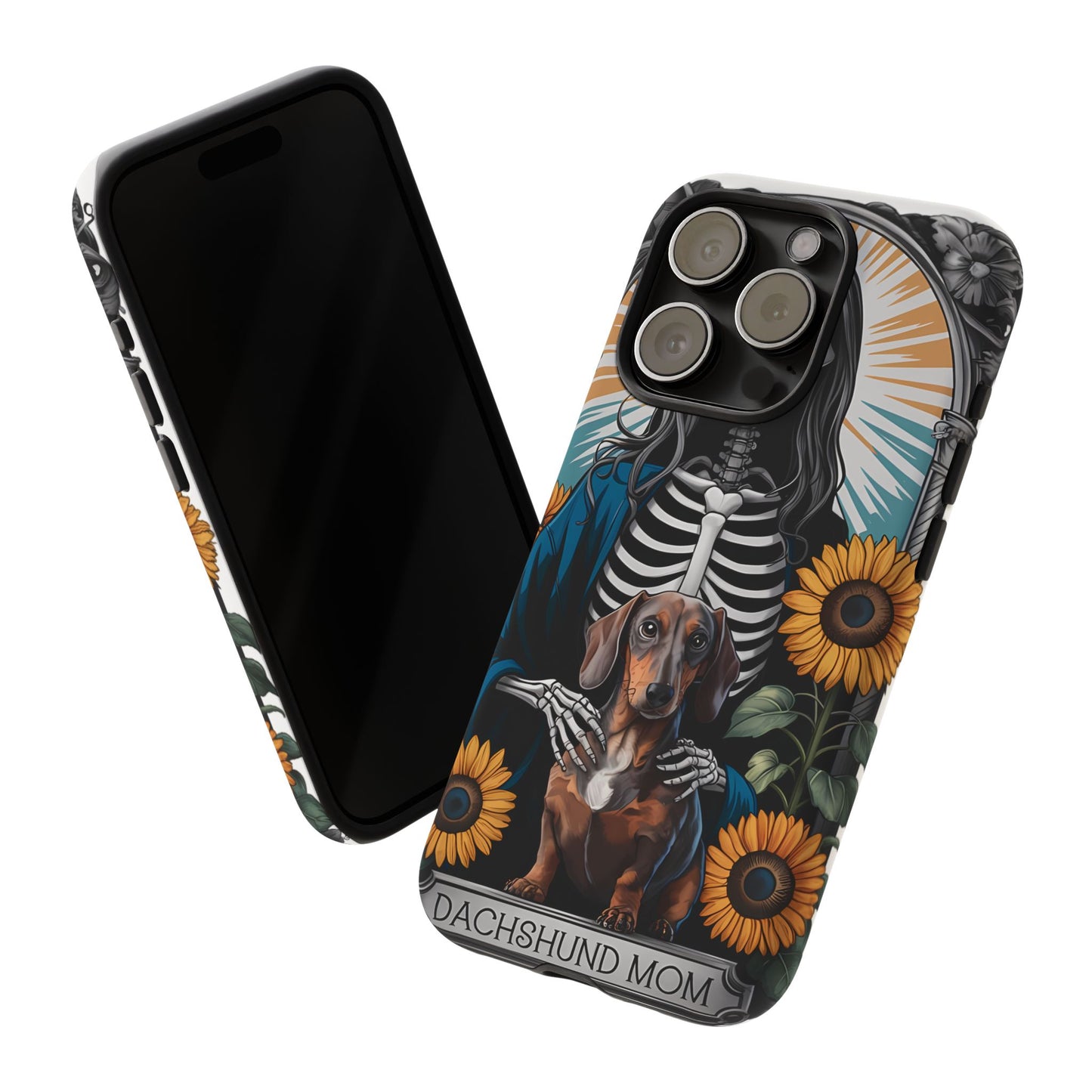 Tarot Card Dachshund Mom Phone Case - Dog Apple Pixel Galaxy