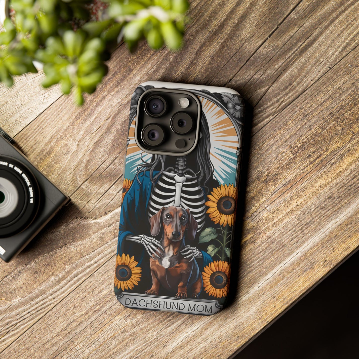 Tarot Card Dachshund Mom Phone Case - Dog Apple Pixel Galaxy