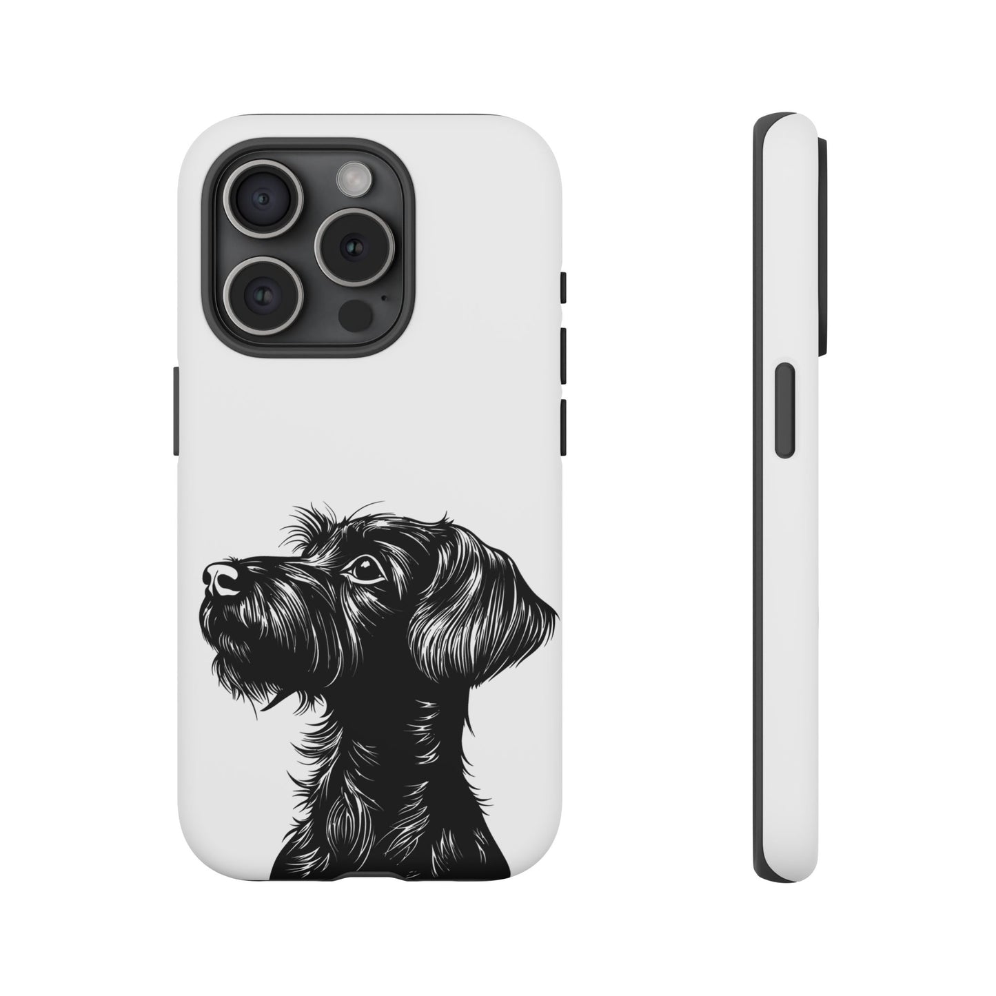 Simple Wire Haired Dachshund Mens Phone Case - Dog Apple Pixel Galaxy