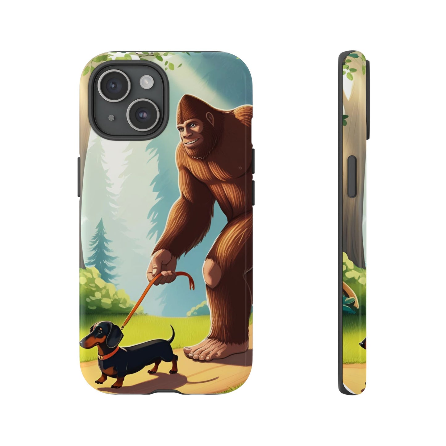 Big Foot Walking Dachshund Phone Case - Dog Apple Pixel Galaxy