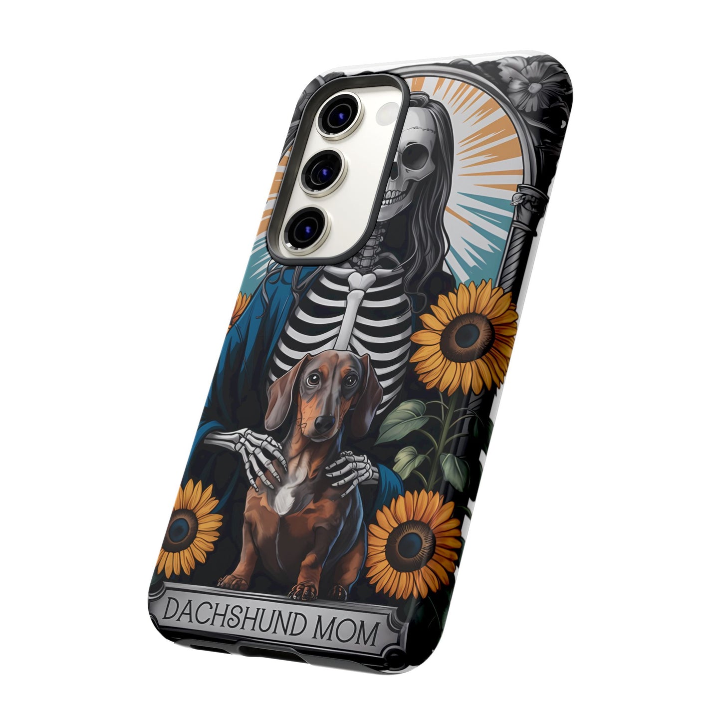 Tarot Card Dachshund Mom Phone Case - Dog Apple Pixel Galaxy