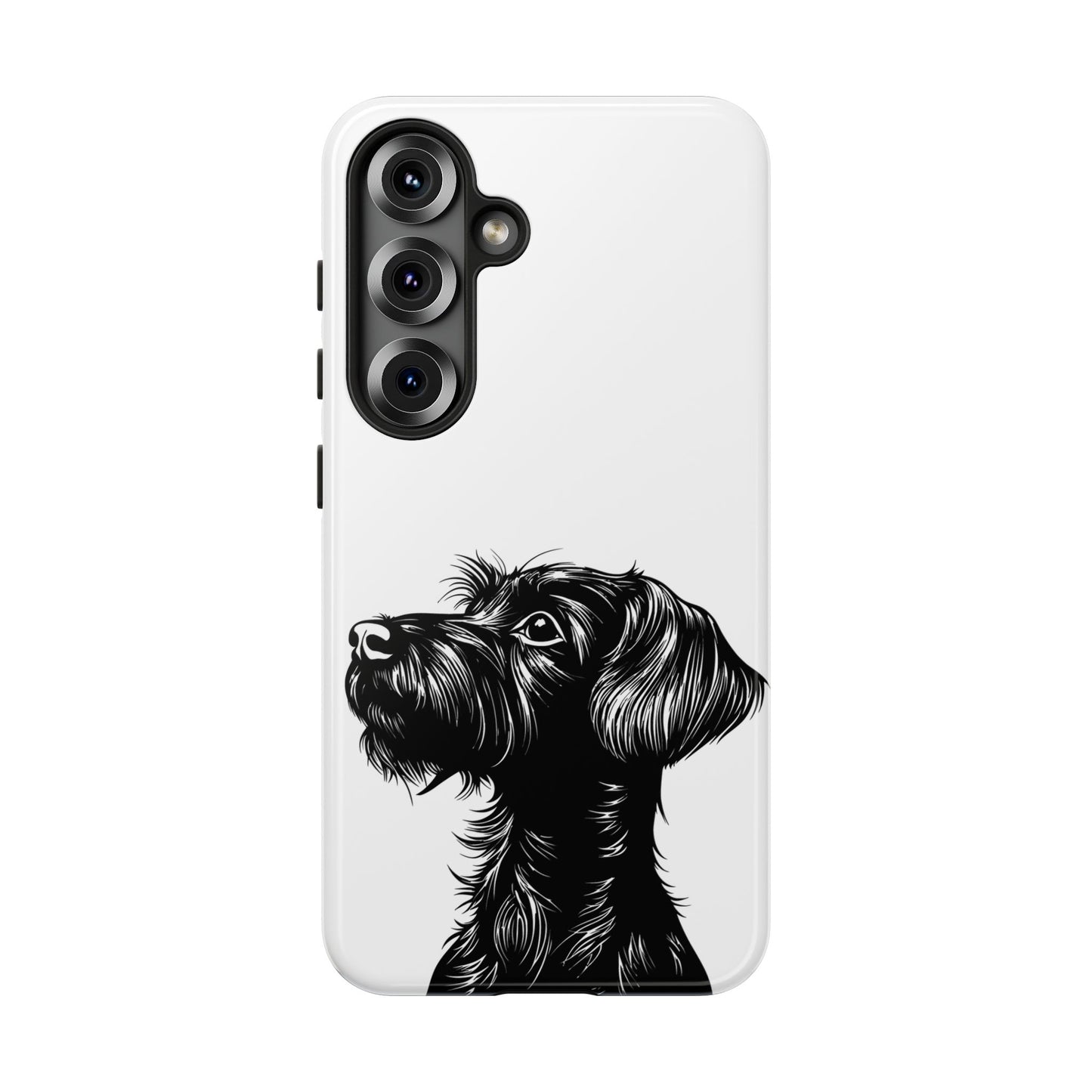 Simple Wire Haired Dachshund Mens Phone Case - Dog Apple Pixel Galaxy