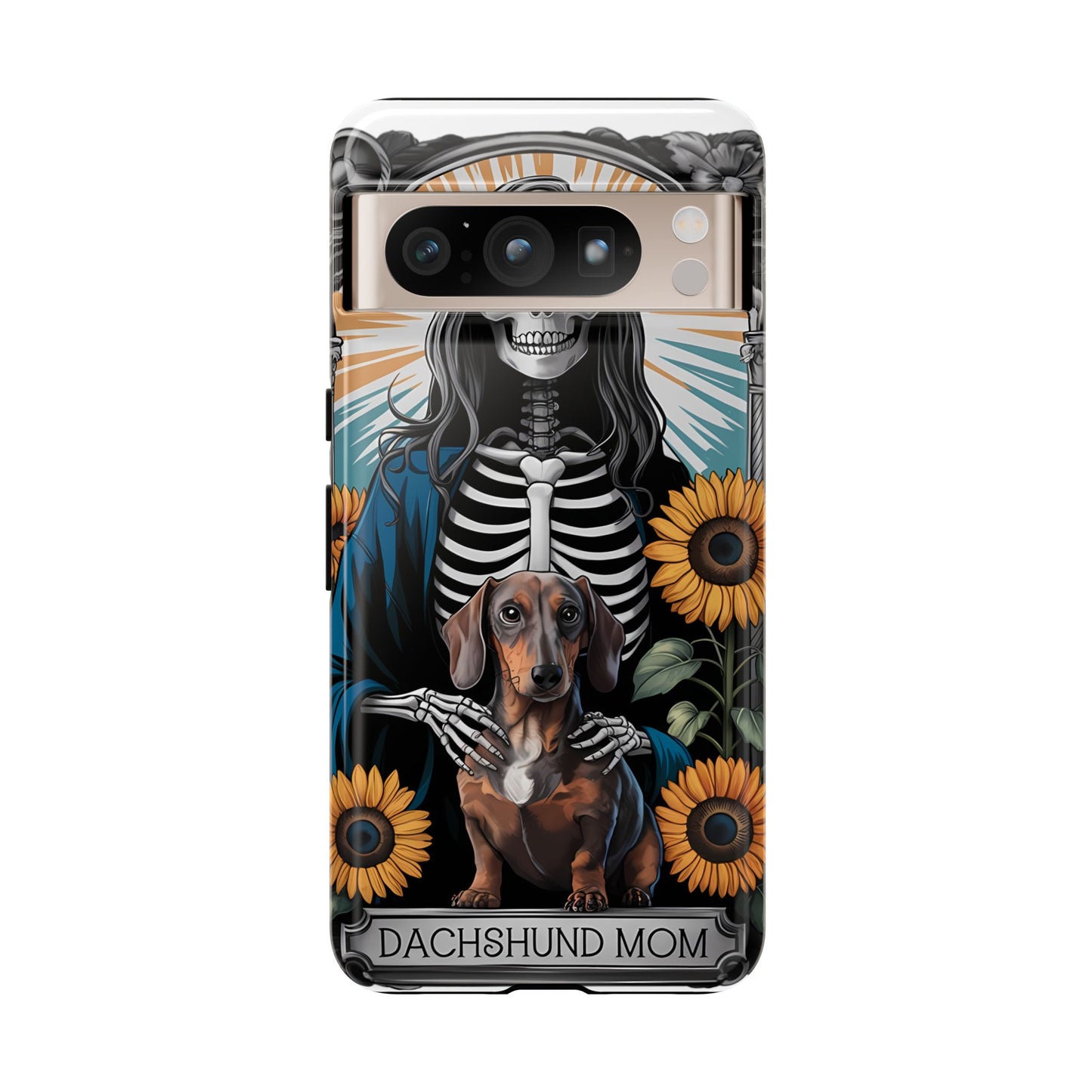 Tarot Card Dachshund Mom Phone Case - Dog Apple Pixel Galaxy