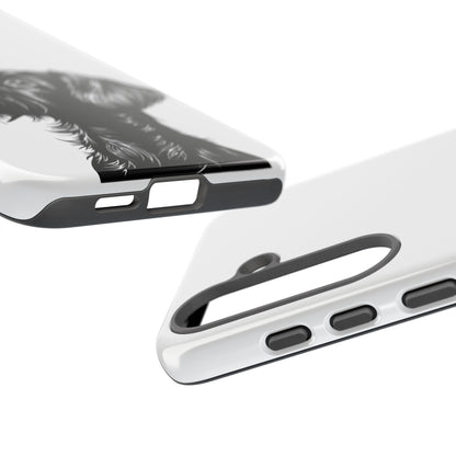 Simple Wire Haired Dachshund Mens Phone Case - Dog Apple Pixel Galaxy
