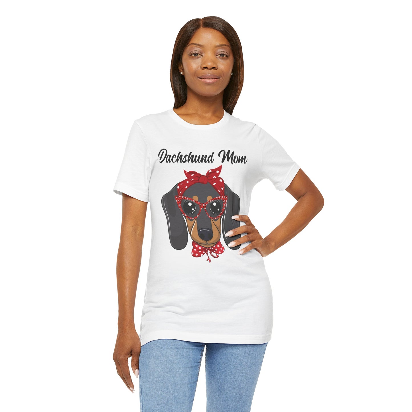 Adorable Dachshund Doxie Mama Tee #4
