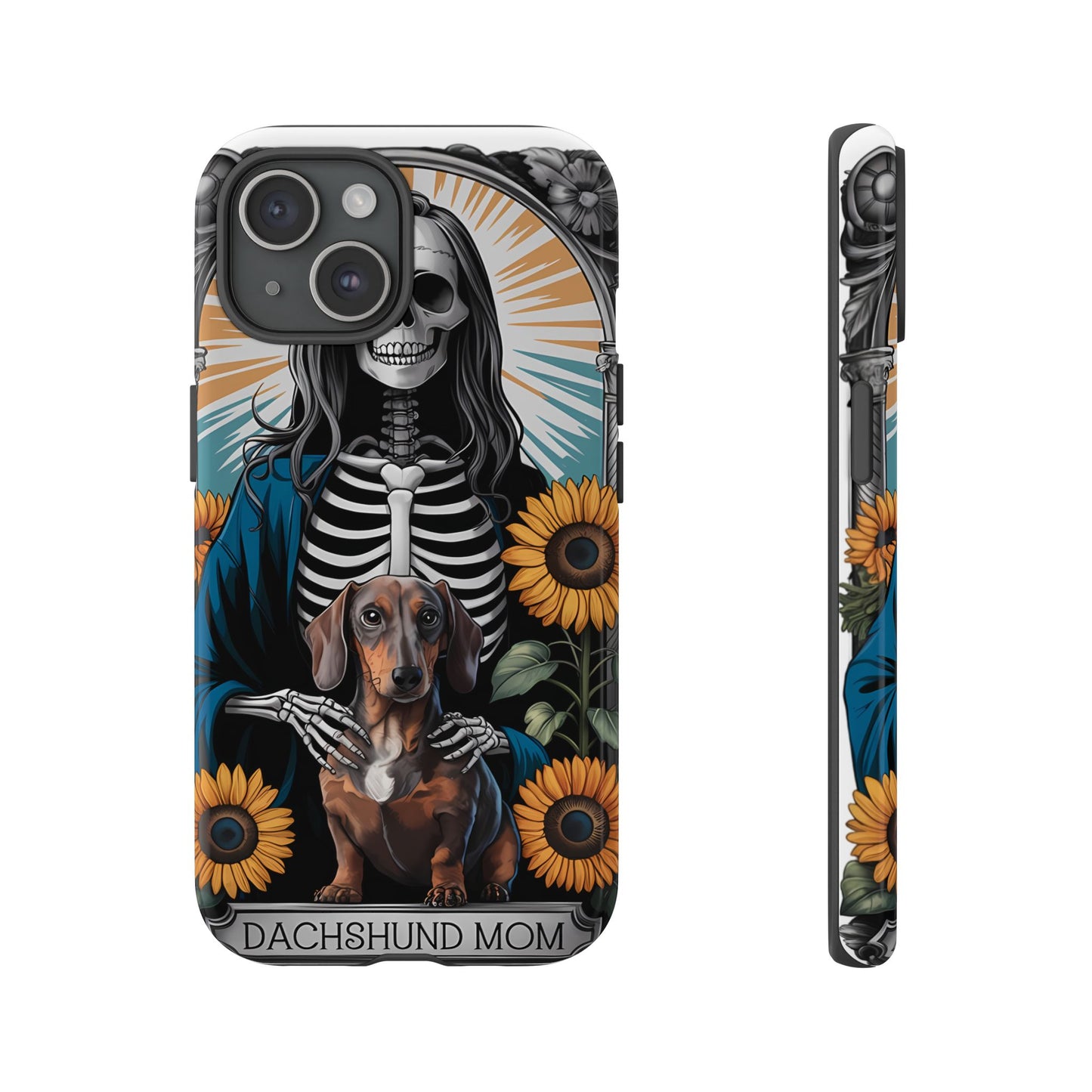 Tarot Card Dachshund Mom Phone Case - Dog Apple Pixel Galaxy