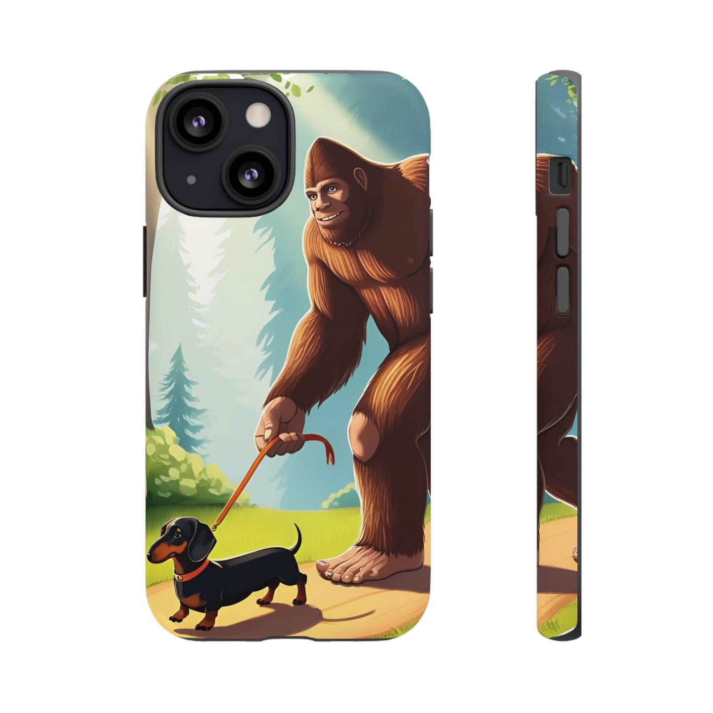 Big Foot Walking Dachshund Phone Case - Dog Apple Pixel Galaxy
