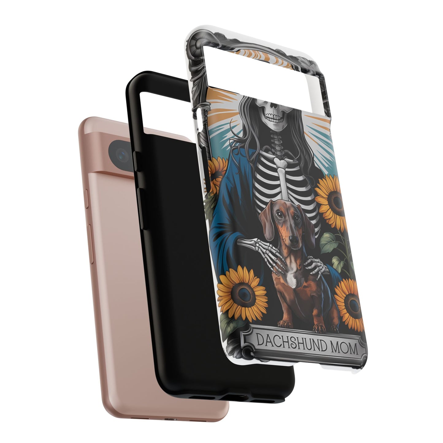 Tarot Card Dachshund Mom Phone Case - Dog Apple Pixel Galaxy