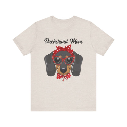 Adorable Dachshund Doxie Mama Tee #4