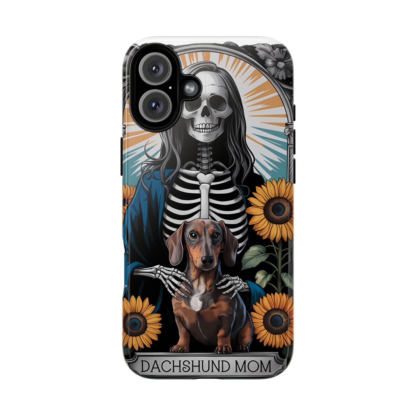 Tarot Card Dachshund Mom Phone Case - Dog Apple Pixel Galaxy