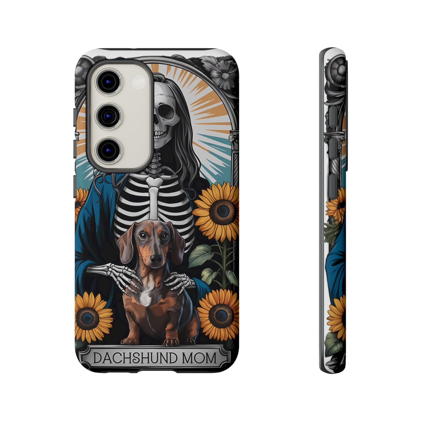 Tarot Card Dachshund Mom Phone Case - Dog Apple Pixel Galaxy