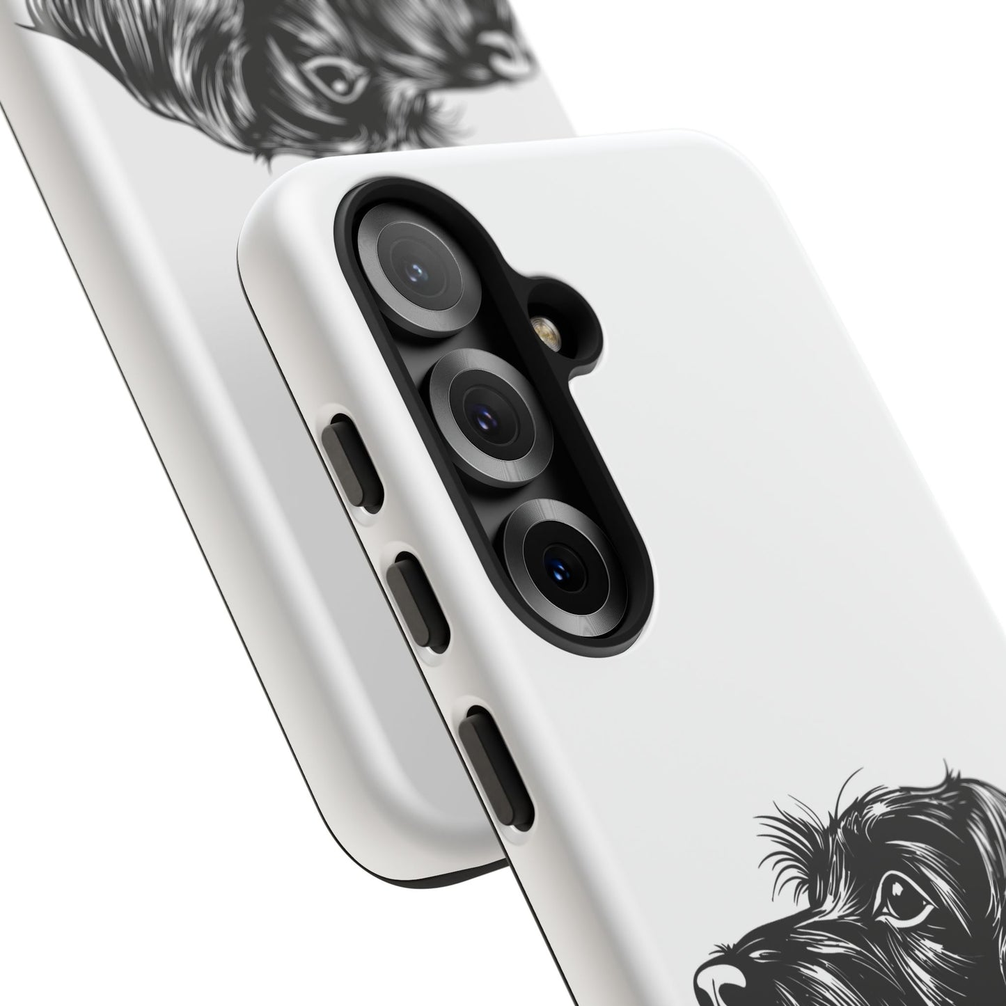 Simple Wire Haired Dachshund Mens Phone Case - Dog Apple Pixel Galaxy