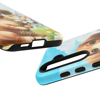 Watercolor Dachshund Dog Phone Case - Rescue Dog Apple Pixel Galaxy Spring