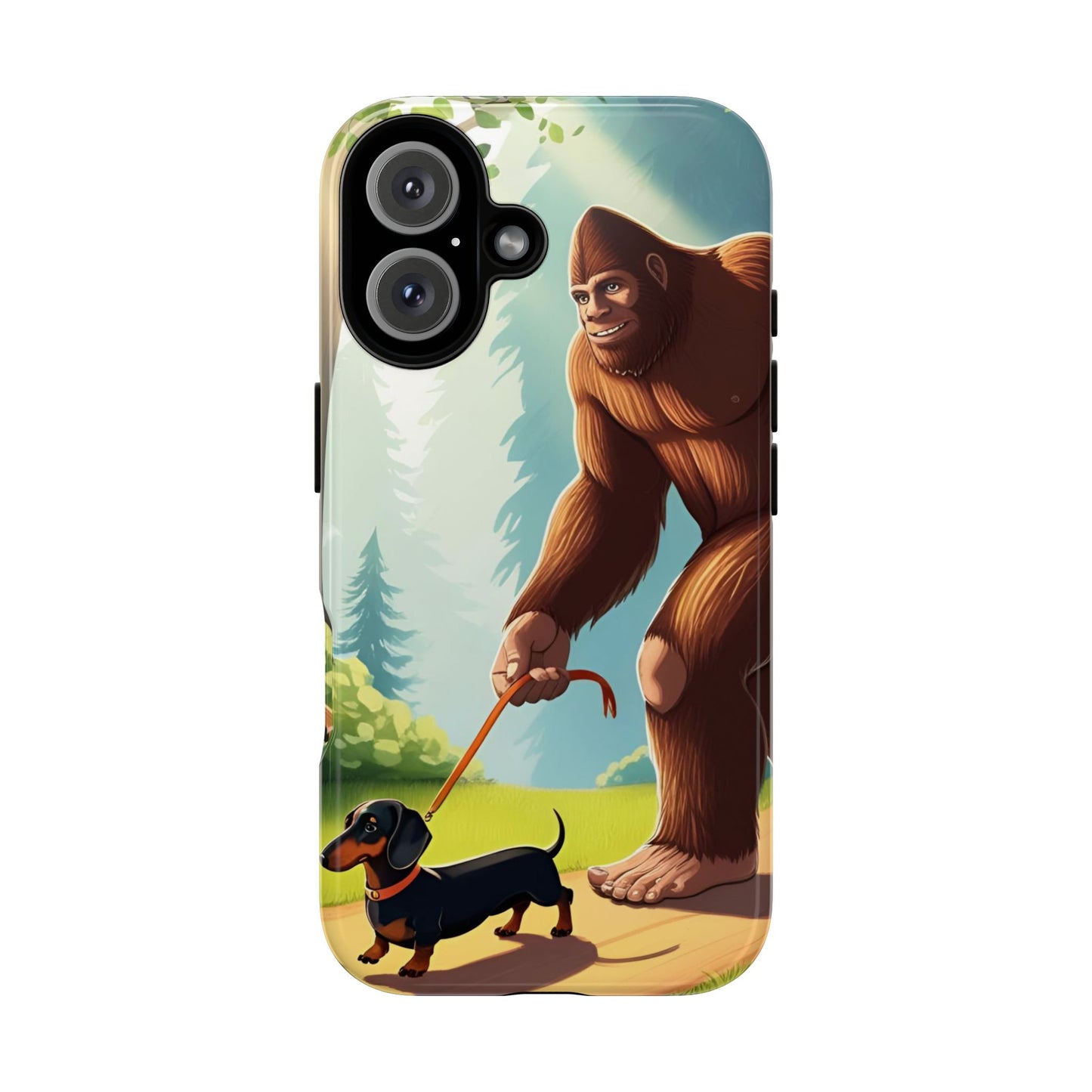 Big Foot Walking Dachshund Phone Case - Dog Apple Pixel Galaxy