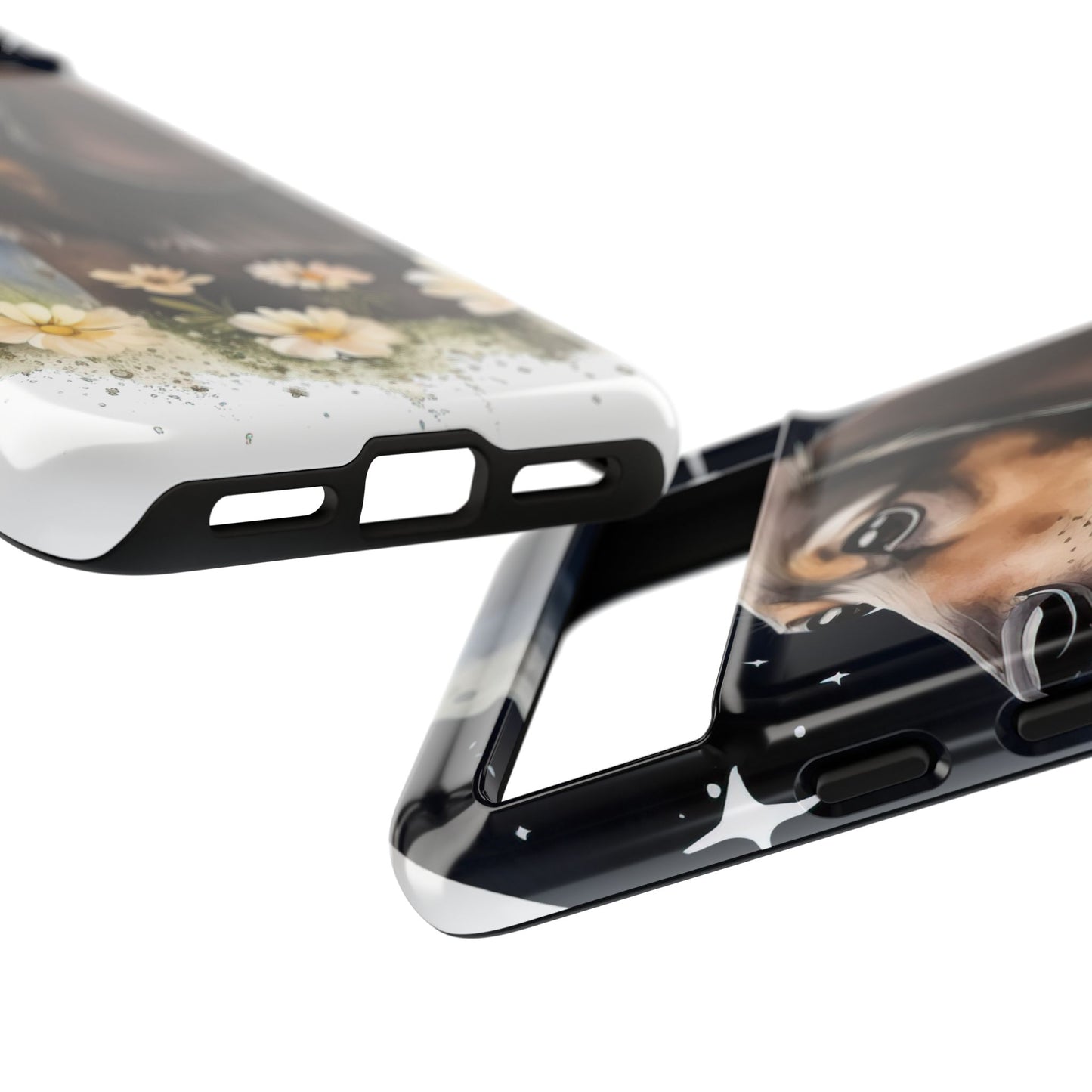 Vibrant Dachshund Moonlight Phone Case - Dog Apple Pixel Galaxy
