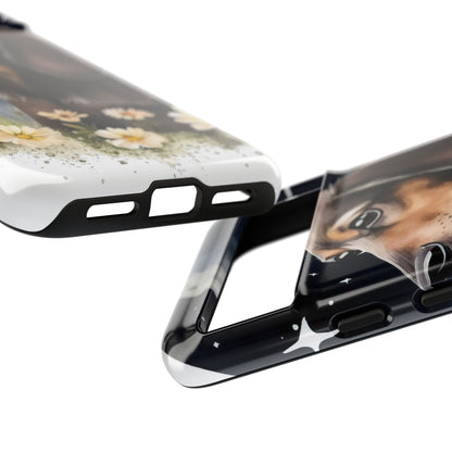 Vibrant Dachshund Moonlight Phone Case - Dog Apple Pixel Galaxy