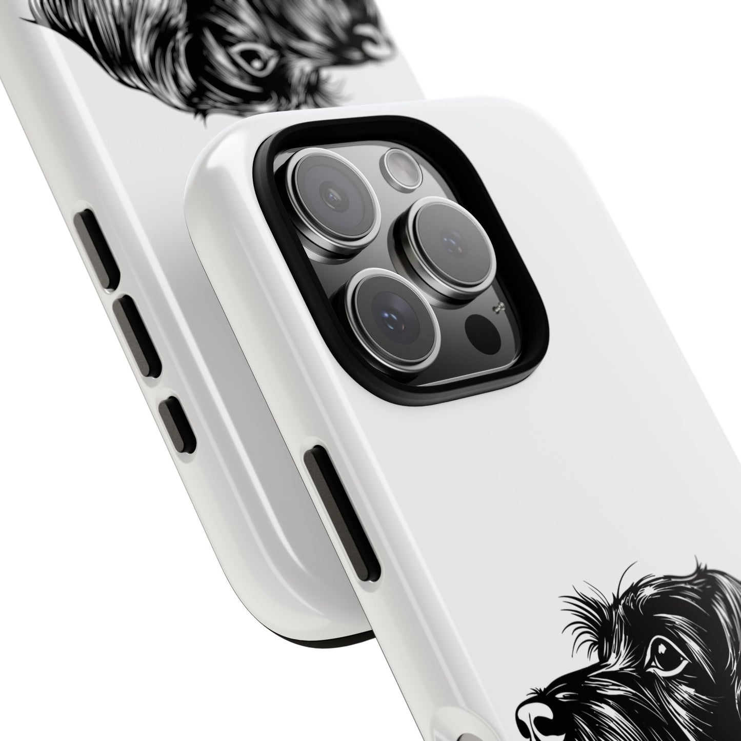 Simple Wire Haired Dachshund Mens Phone Case - Dog Apple Pixel Galaxy