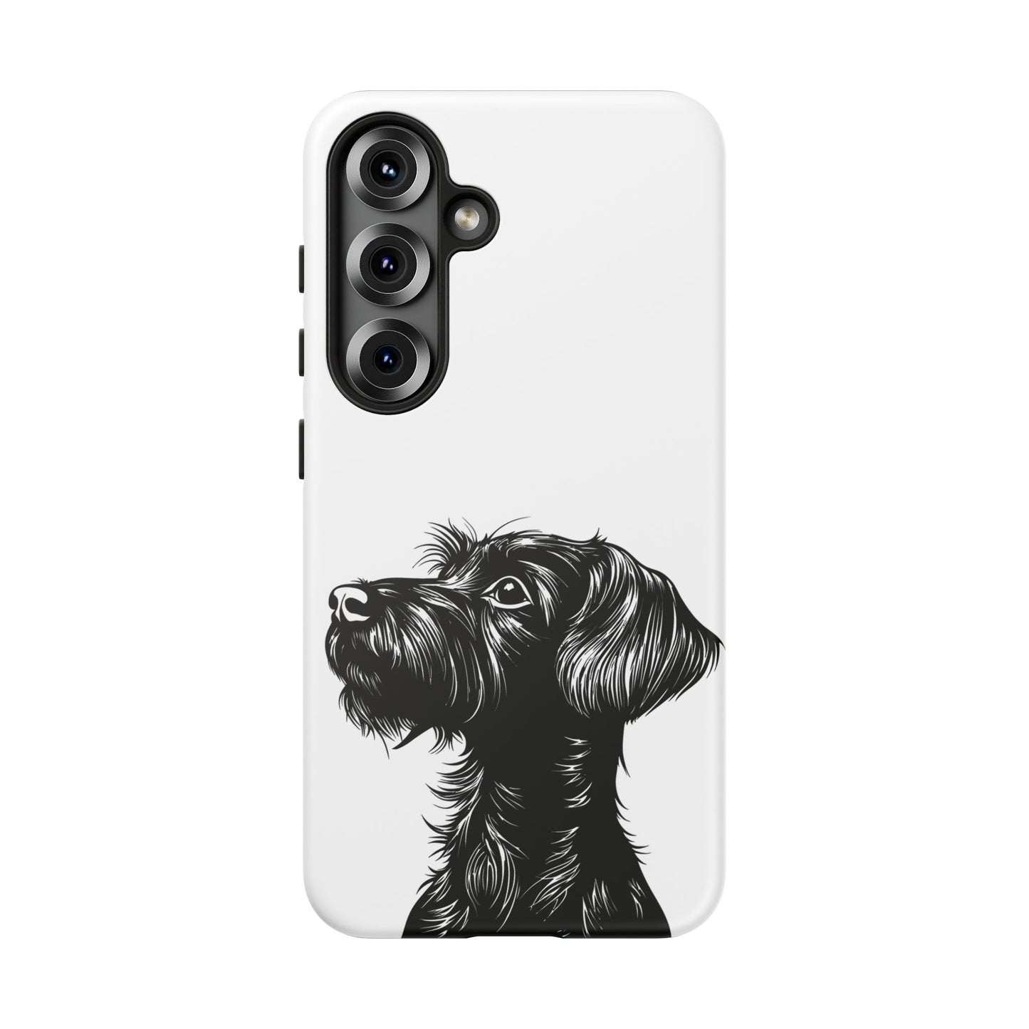 Simple Wire Haired Dachshund Mens Phone Case - Dog Apple Pixel Galaxy